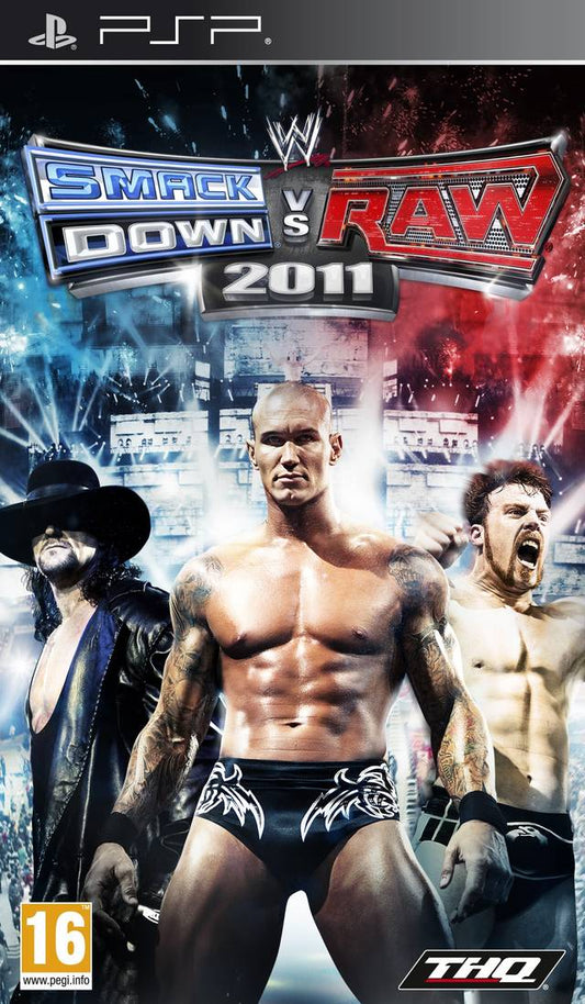 WWE SMACKDOWN VS RAW 2011  - PSP