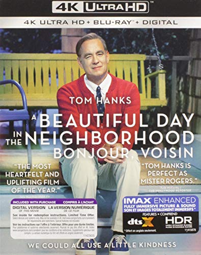 A BEAUTIFUL DAY IN THE NEIGHBORHOOD  - BLU-4K-2019-TOM HANKS-INC. BLU COPY