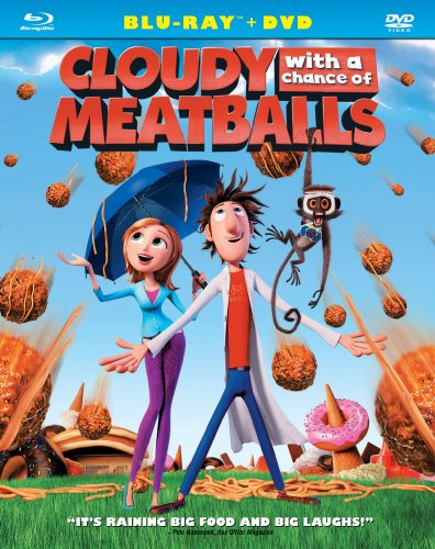 CLOUDY WITH A CHANCE OF MEATBALLS (TWO-DISC BLU-RAY/DVD COMBO) [BLU-RAY]