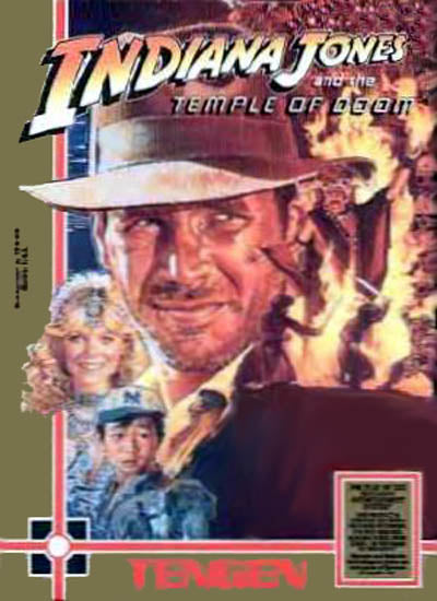 INDIANA JONES & THE TEMPLE OF DOOM [TENG  - NES (CARTRIDGE ONLY)
