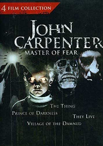 JOHN CARPENTER: MASTER OF FEAR 4 FILM COLLECTION (THE THING / PRINCE OF DARKNESS / THEY LIVE / VILLAGE OF THE DAMNED)