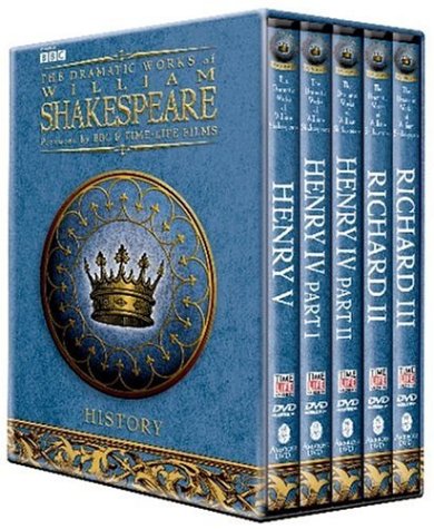 DRAMATIC WORKS OF WILLIAM SHAKESPEARE  - DVD-HISTORY [5 DISCS]