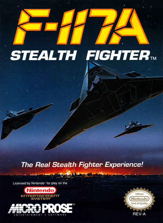 F-117A STEALTH FIGHTER  - NES