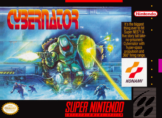 CYBERNATOR  - SNES