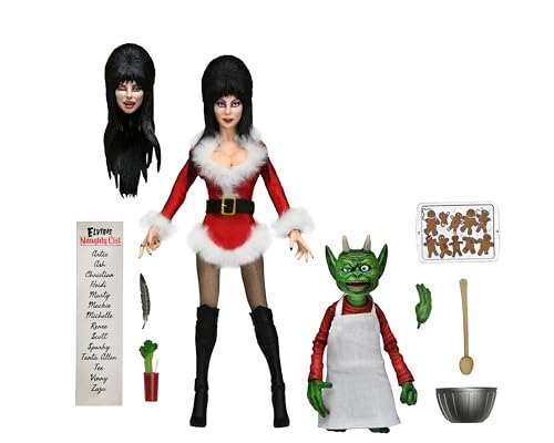 ELVIRA: VERY SCARY X-MAS (8") - NECA-DELUXE