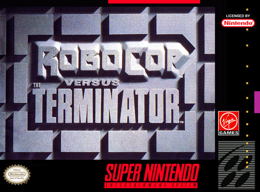 ROBOCOP VS. THE TERMINATOR  - SNES