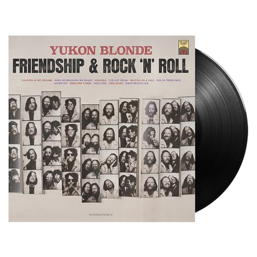 YUKON BLONDE - FRIENDSHIP & ROCK 'N' ROLL (BLACK LP)
