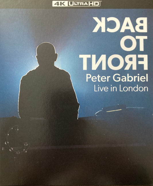PETER GABRIEL - BACK TO FRONT (LIVE IN LONDON)