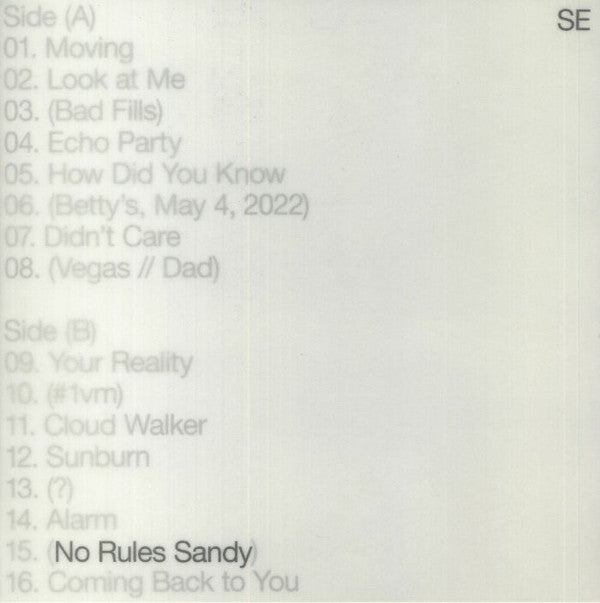 SYLVAN ESSO - NO RULES SANDY