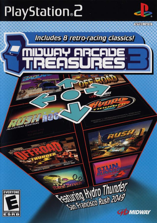 MIDWAY ARCADE TREASURES 3  - PS2