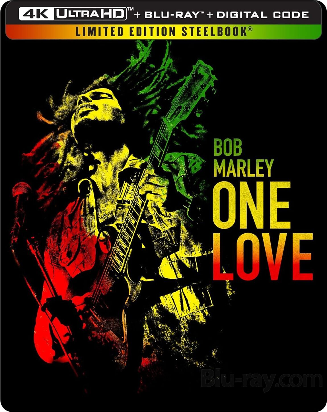 BOB MARLEY: ONE LOVE  - BLU-4K-2024-KINGSLEY BEN-ADIR-STEELBOOK