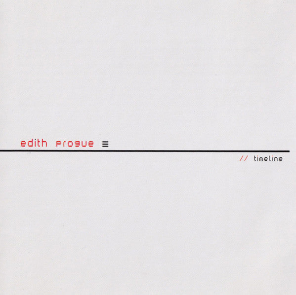 PROGUE, EDITH  - TIMELINE
