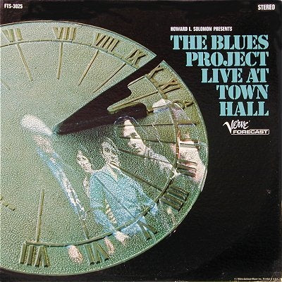 BLUES PROJECT  - LIVE AT TOWN HALL
