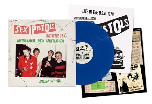 SEX PISTOLS - LIVE IN THE U.S.A. 1978 - WINTERLAND BALLROOM, SAN FRANCISCO (VINYL)