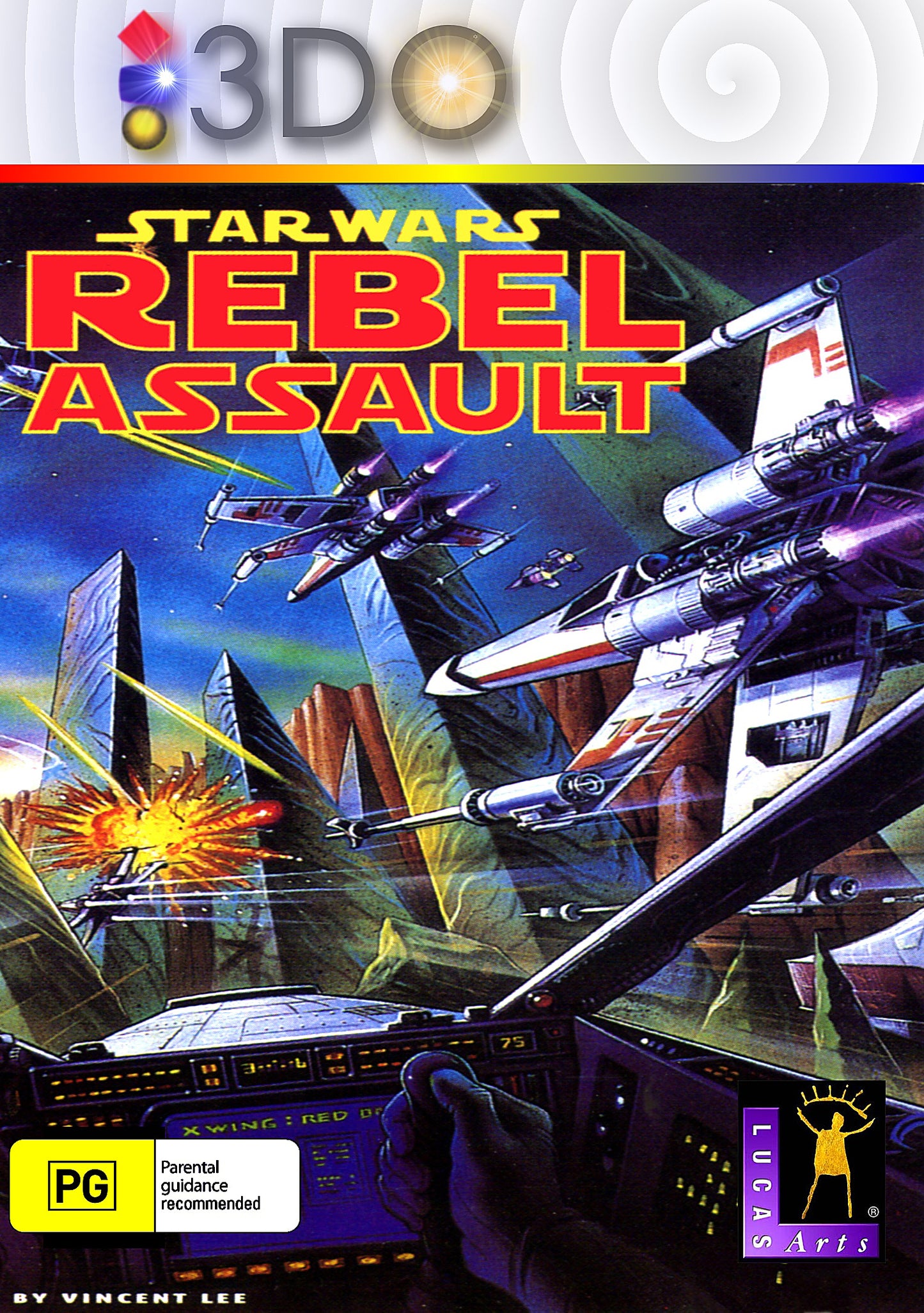 STAR WARS: REBEL ASSAULT  - 3DO