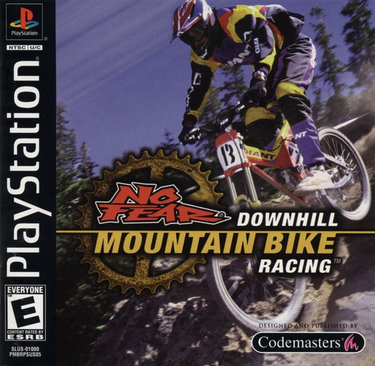 NO FEAR DOWNHILL MOUNTAIN BIKE RACING  - PS1