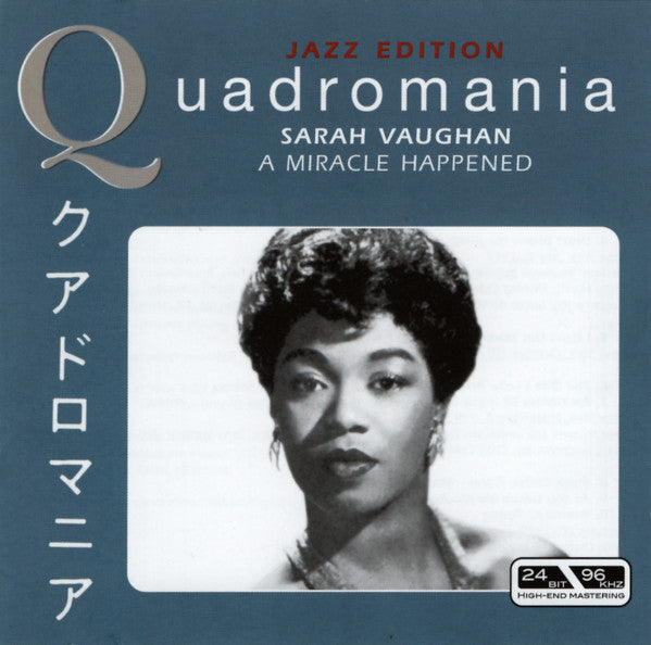 VAUGHAN, SARAH  - A MIRACLE HAPPENED