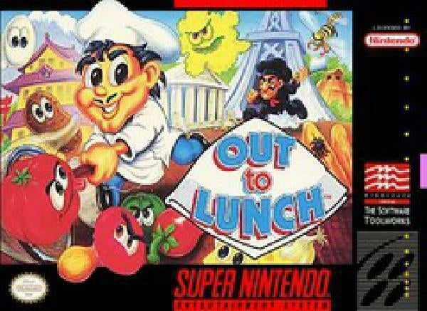 OUT TO LUNCH  - SNES