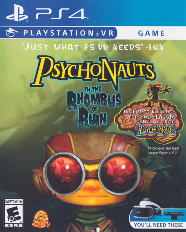 PSYCHONAUTS IN THE RHOMBUS OF RUINI  - PS4