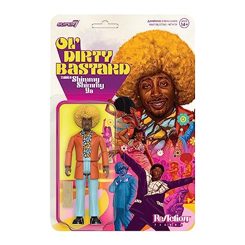 OL' DIRTY BASTARD (SHIMMY SHIMMY YA) - SUPER 7-REACTION-3.75"