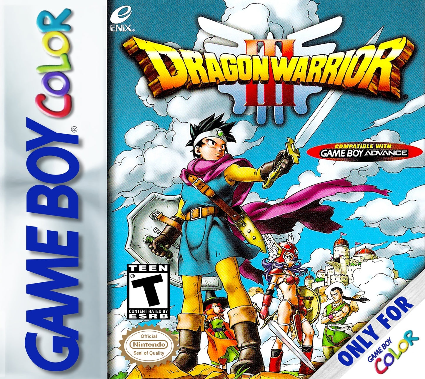 DRAGON WARRIOR III  - GBC