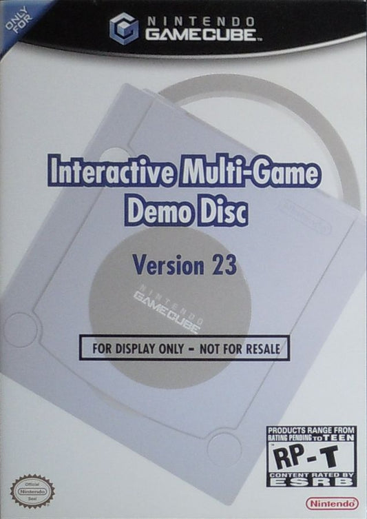 INTERACTIVE MULTI-GAME DEMO DISC #23  - GCB