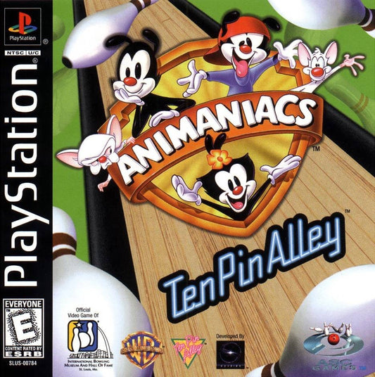 ANIMANIACS: TEN PIN ALLEY  - PS1