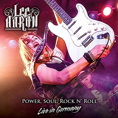 AARON, LEE  - POWER, SOUL, ROCK N' ROLL-LIVE IN GERMAN