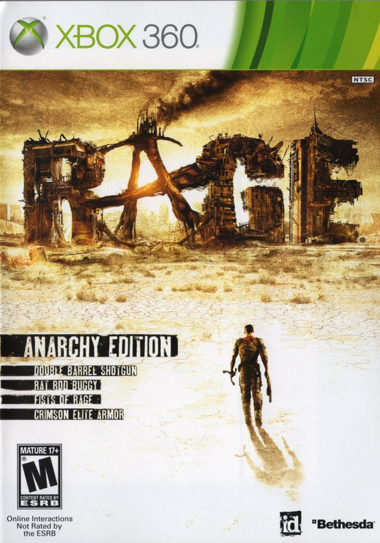 RAGE (ANARCHY EDITION)  - XBX360