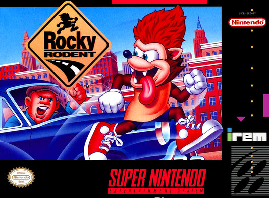 ROCKY RODENT  - SNES
