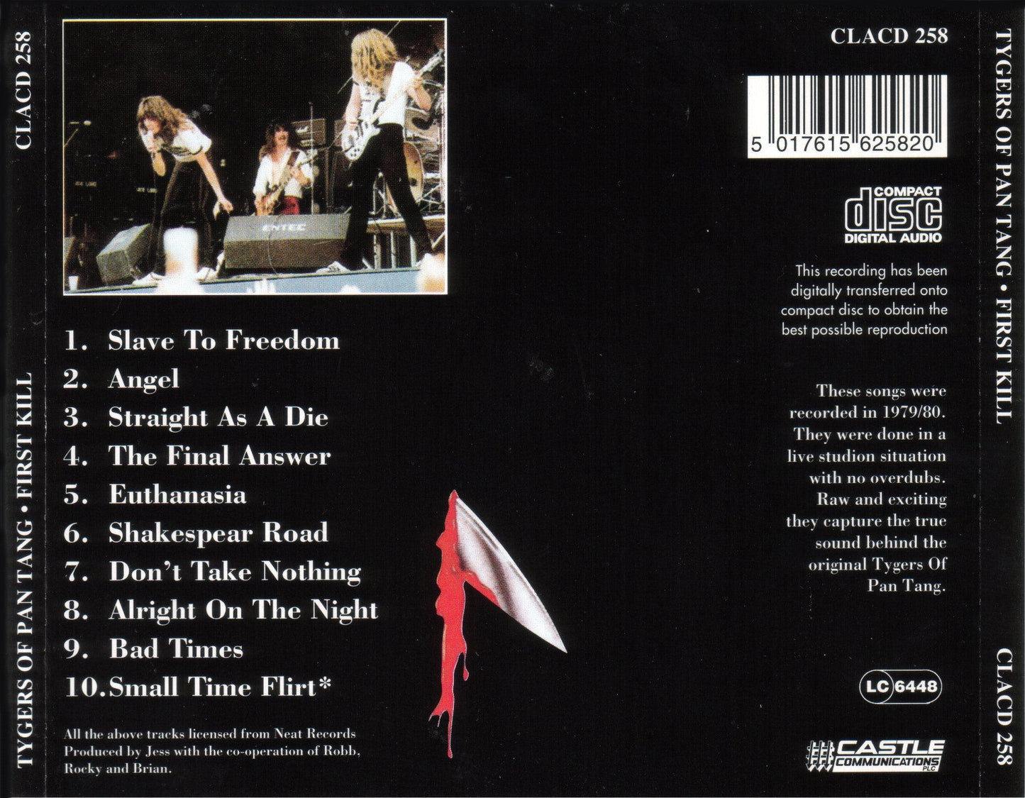 TYGERS OF PAN TANG  - FIRST KILL