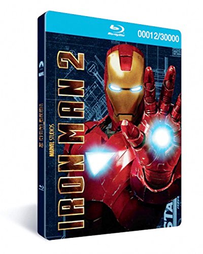 IRON MAN 2 - BLU-INC. DVD COPY-STEELBOOK [SEALED]