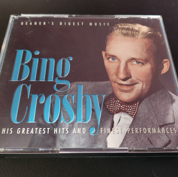 CROSBY, BING  - HIS GR HITS & FINEST PERFORMANCES (3CDS)