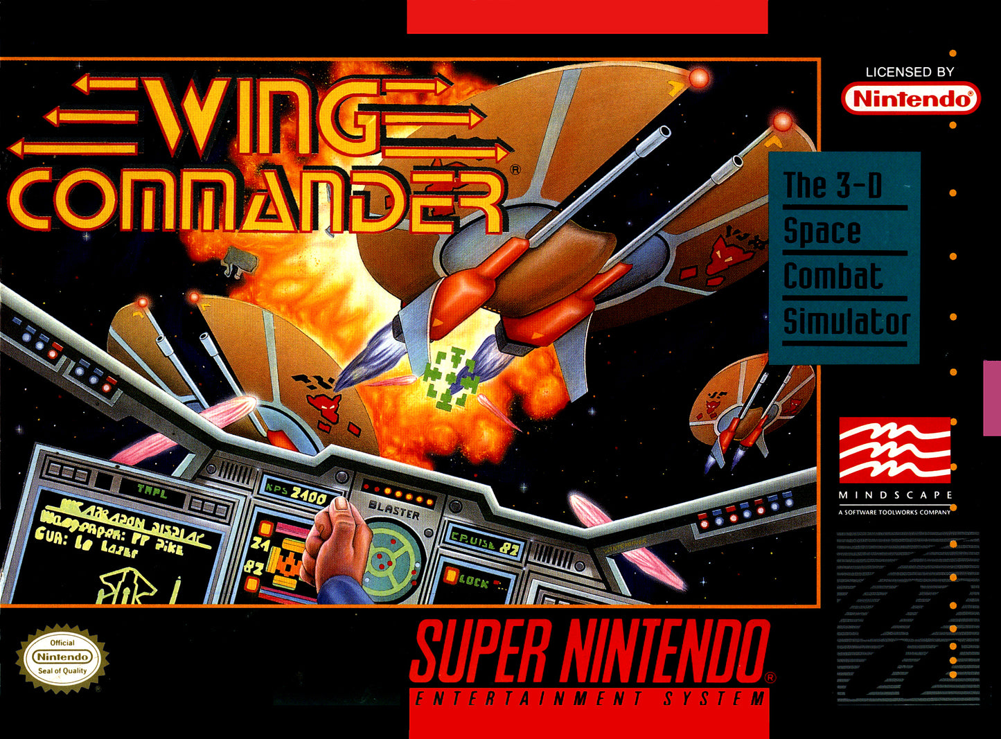 WING COMMANDER  - SNES