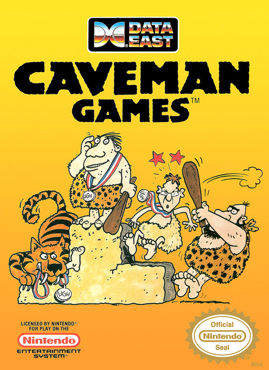 CAVEMAN GAMES  - NES