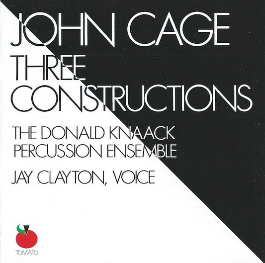CAGE, JOHN  - THREE CONSTRUCTIONS