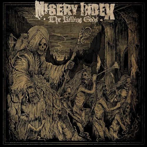 MISERY INDEX - THE KILLING GODS (LIMITED GATEFOLD TRANSPARENT ORANGE VINYL)