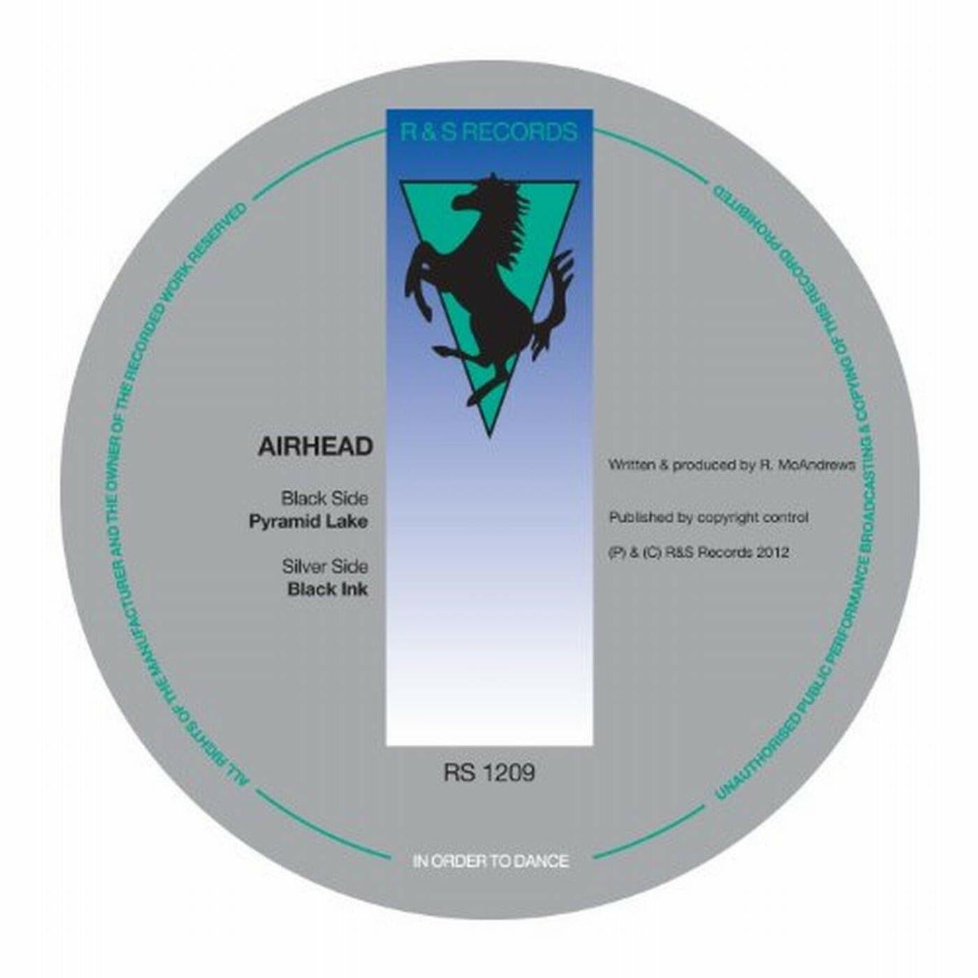 AIRHEAD - PYRAMID LAKE / BLACK INK - 12"