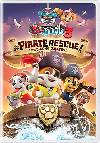 PAW PATROL: SEA PATROL VOL. 3 - THE GREAT PIRATE RESCUE! [DVD] (BILINGUAL)