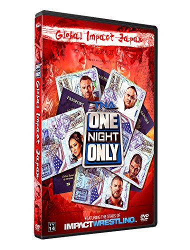 TNA IMPACT WRESTLING - DVD-ONE NIGHT ONLY-GLOBAL IMPACT JAPAN