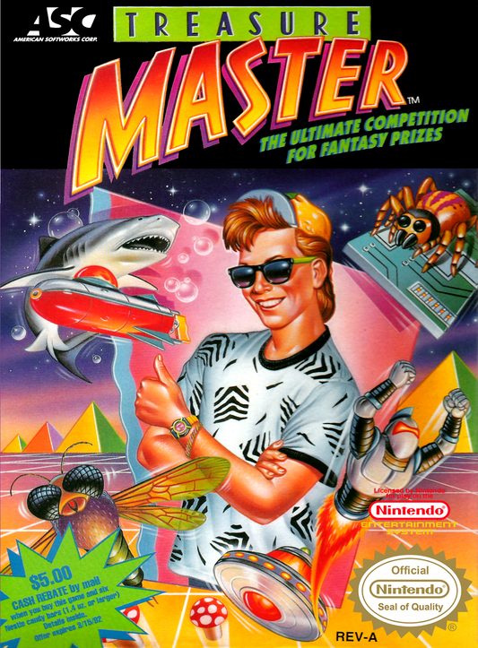 TREASURE MASTER  - NES