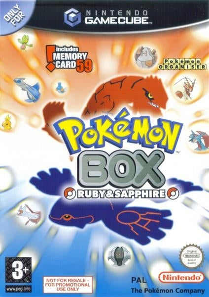 POKEMON BOX: RUBY & SAPHIRE  - GCB