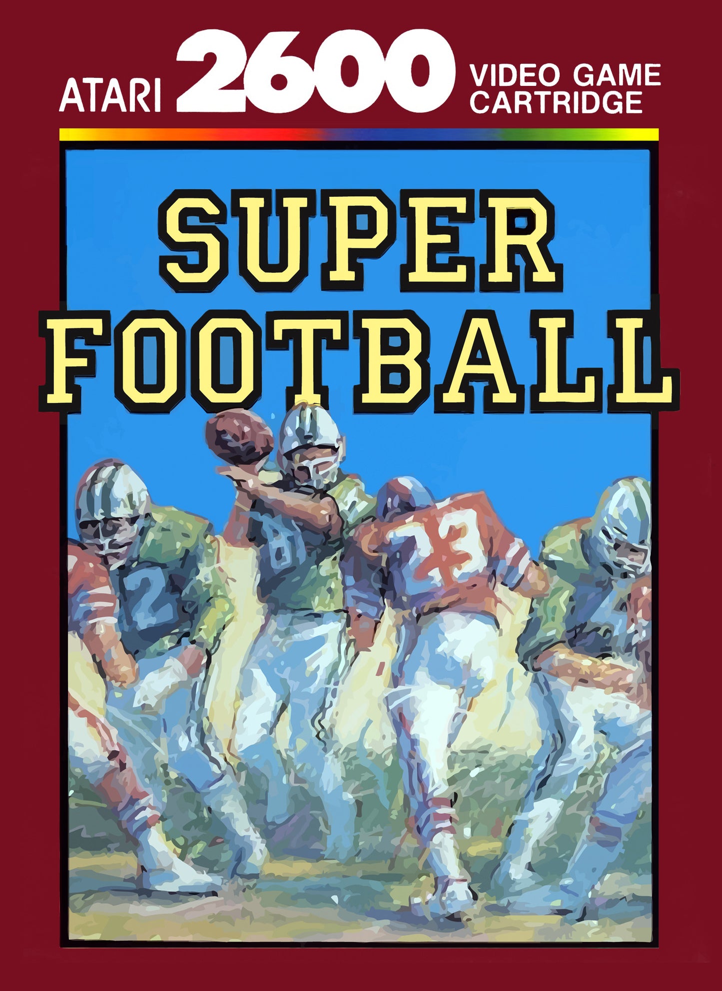 SUPER FOOTBALL  - ATARI2600