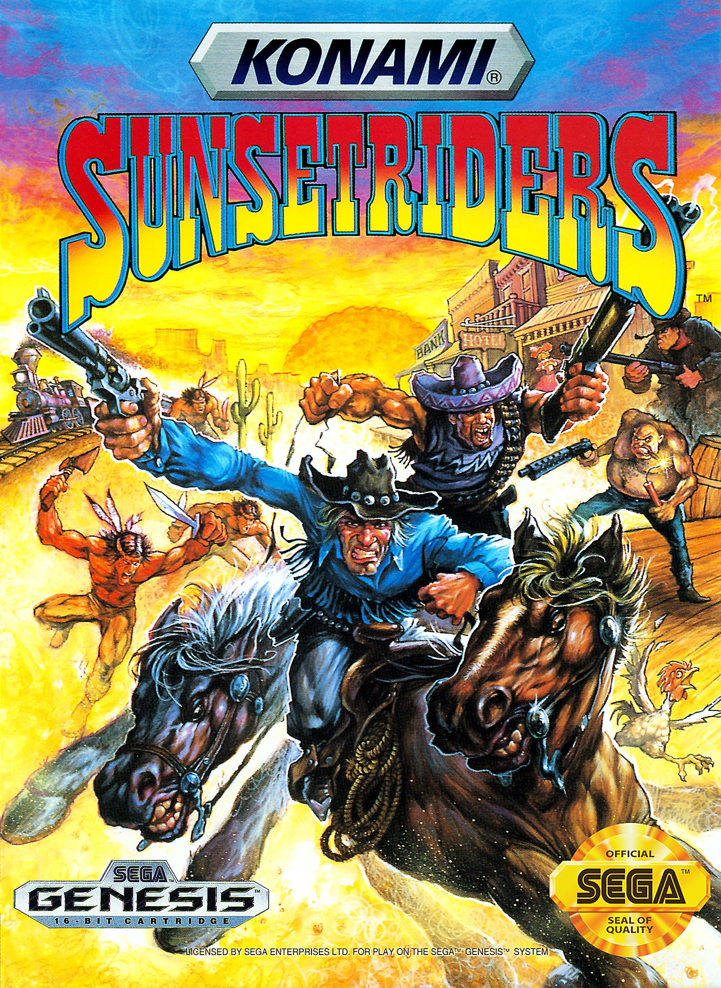 SUNSET RIDERS  - GENESIS