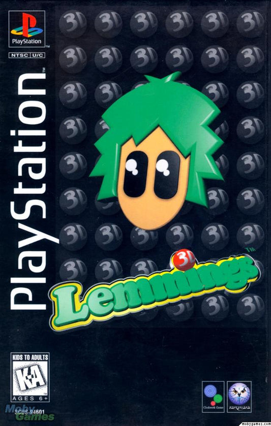 LEMMINGS 3D  - PS1