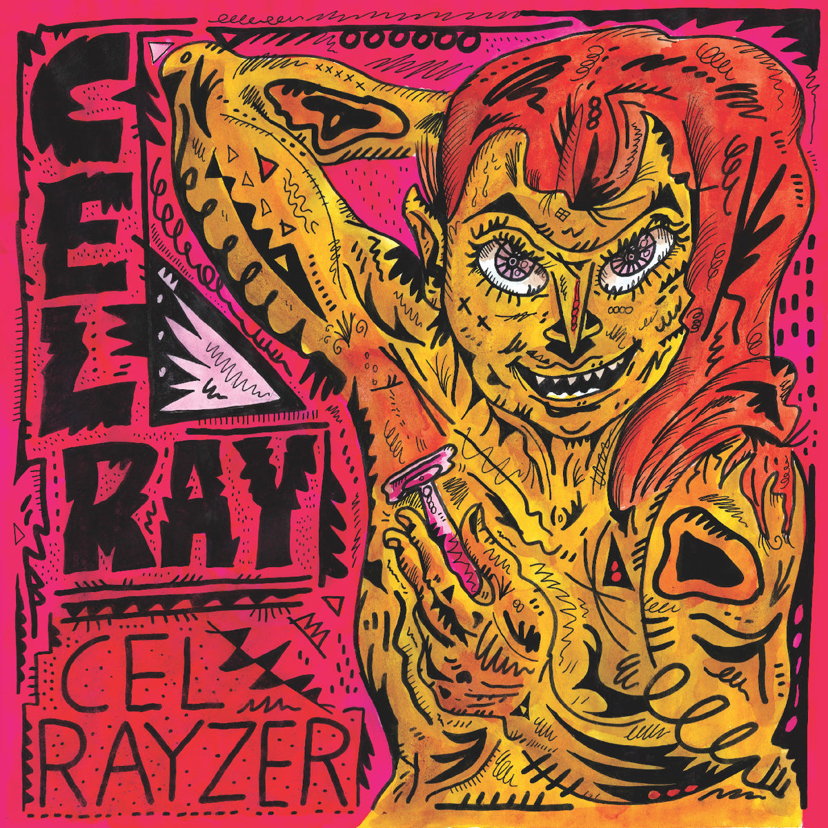 CEL RAY - CEL RAYZER (MUSTARD YELLOW VINYL)