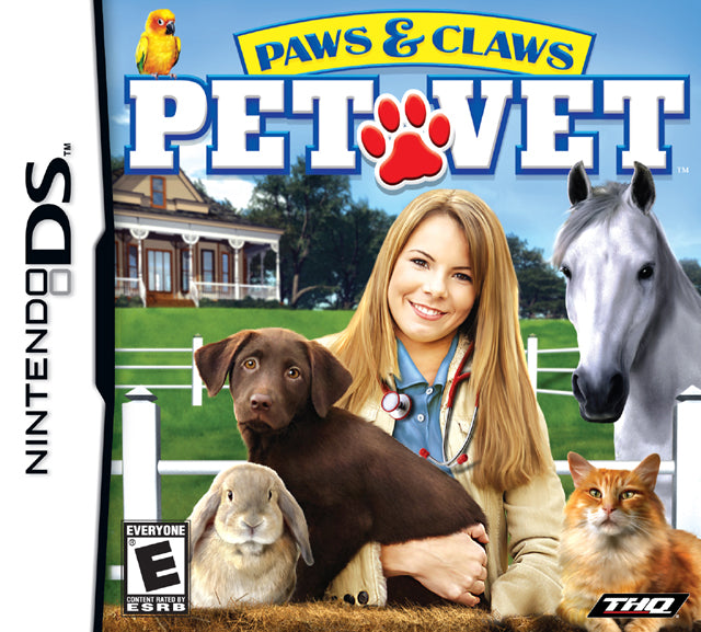 PAWS & CLAWS: PET VET 2  - DS