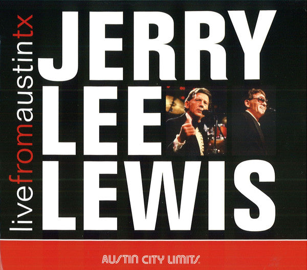 LEWIS, JERRY LEE  - LIVE FROM AUSTIN (W/DVD)