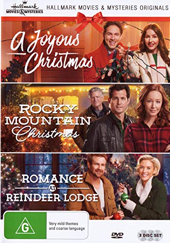 HALLMARK CHRISTMAS 3 FILM COLLECTION (A JOYOUS CHRISTMAS/ROCKY MOUNTAIN CHRISTMAS/ROMANCE AT REINDEER LODGE)