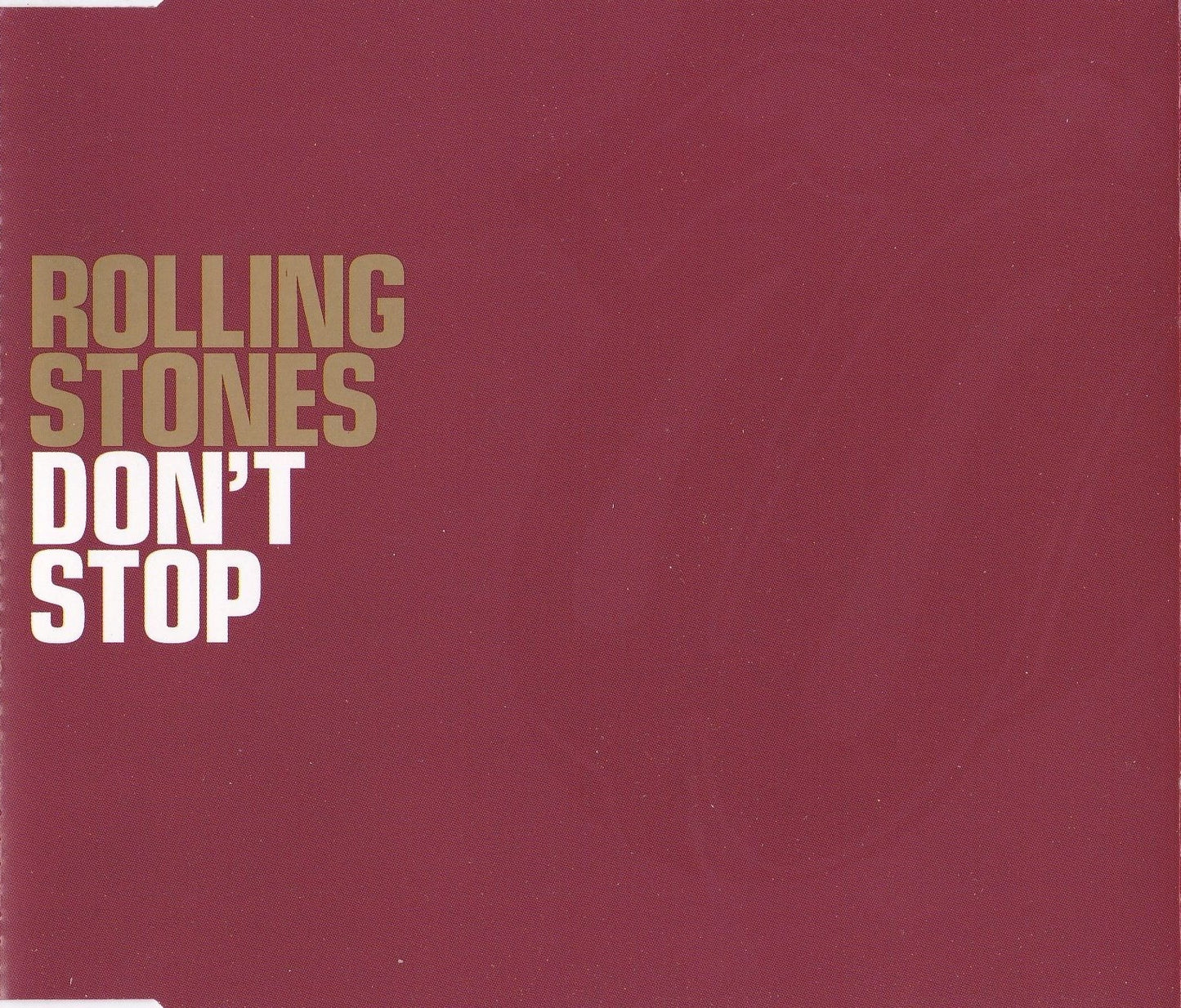 ROLLING STONES  - DON'T STOP (CDS)